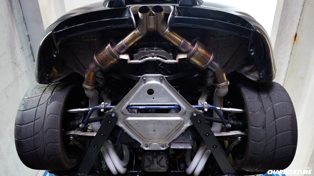 Limitless Motorworks Porsche Cayman GT Ford Coyote engine