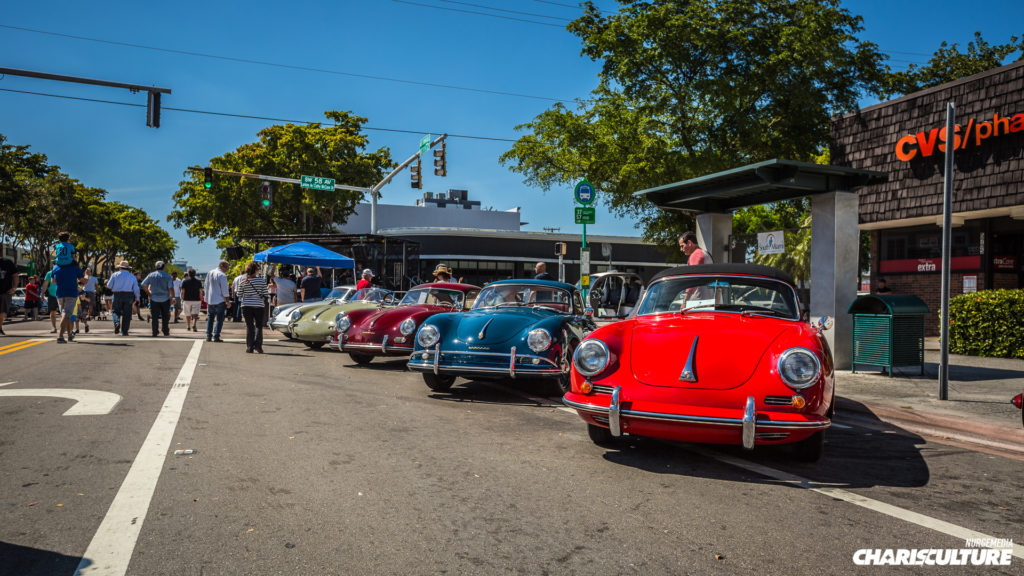 Das Renn Treffen Porsche gathering parkhaus1 in South Florida