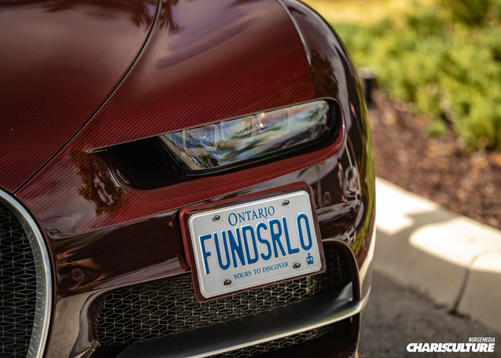 Bugatti Chiron parked at Cars & Brunch 4 at Champion Porsche