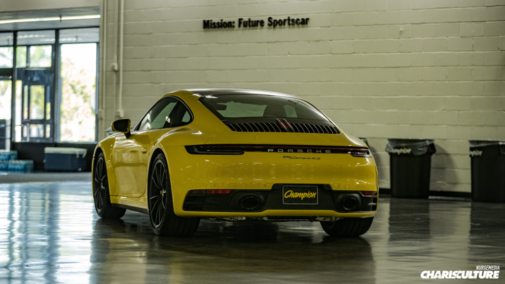 Brand new 911 at Cars & Brunch 4 at Champion Porsche