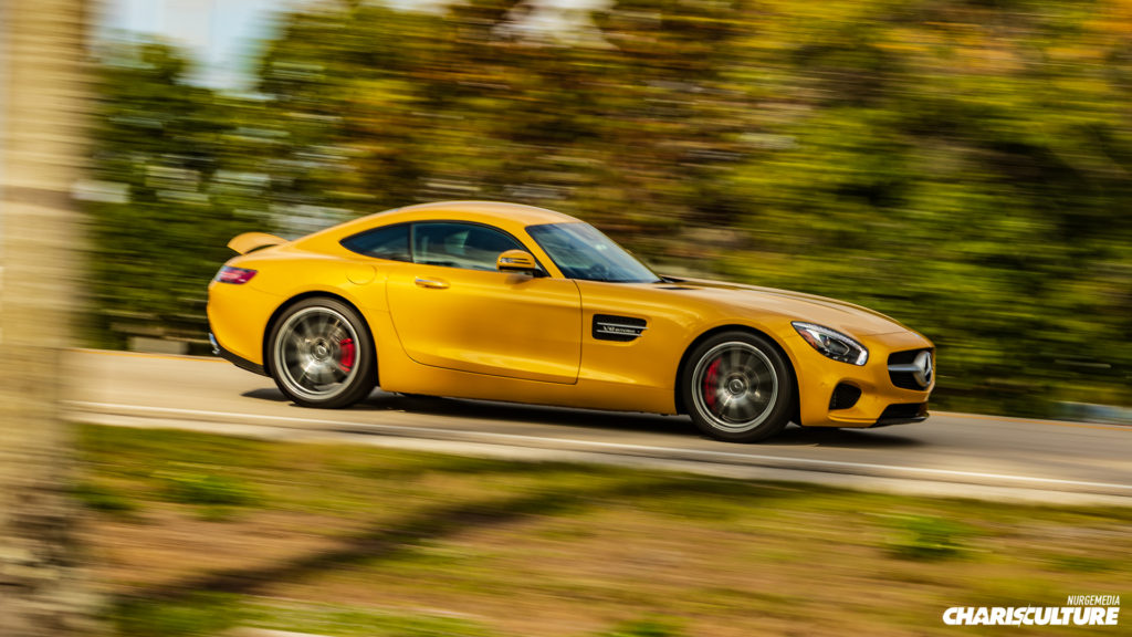 Mercedes AMG GT on it's way to Cars & Brunch 4 at Champion Porsche